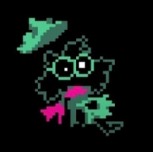 Ralsei from Deltarune